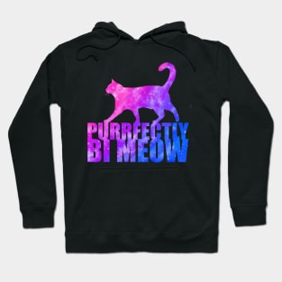 Purrfectly Bi Meow Hoodie